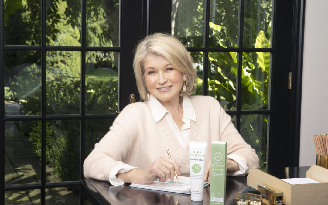 Martha Stewart Launches CBD Wellness Topicals Line