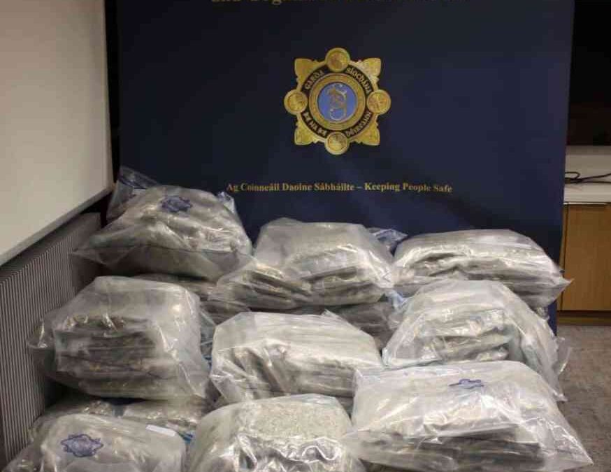 Irish Police Seize More Than 250 Pounds of Weed