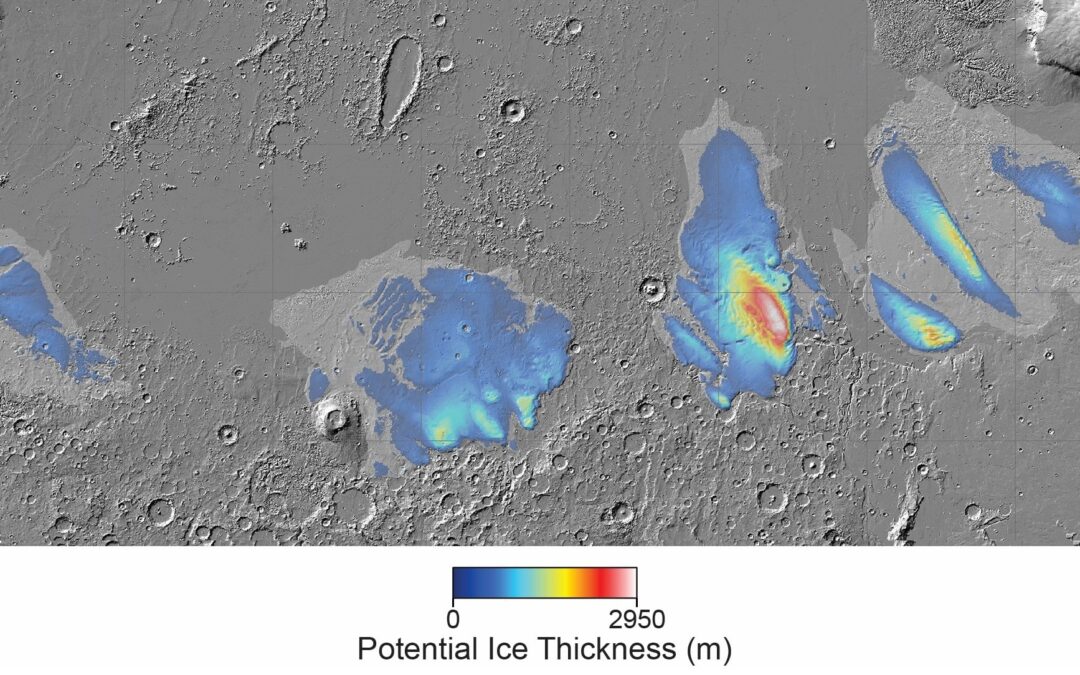Suspected Small Ocean’s Worth of Ice Found Under Surface of Mars