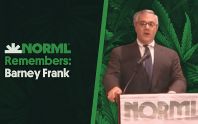 NORML Remembers Congressman Barney Frank